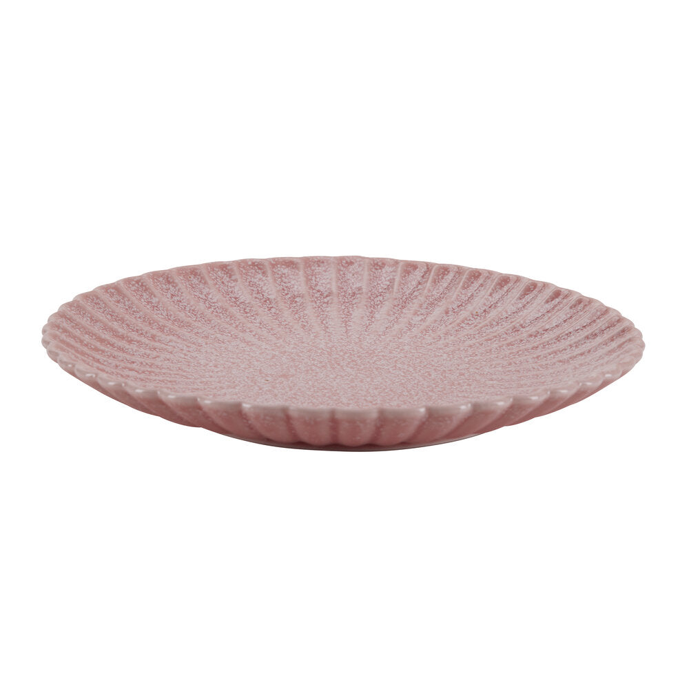 Clam middagstallerken, Pink - Ø26 cm.